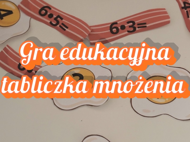 Gra edukacyjna - tabliczka mnożenia