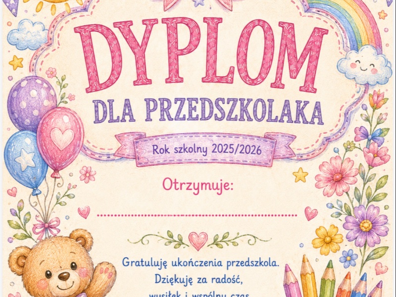 🌈 zakończenie przedszkola 🌈