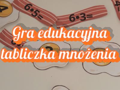 Gra edukacyjna - tabliczka mnożenia