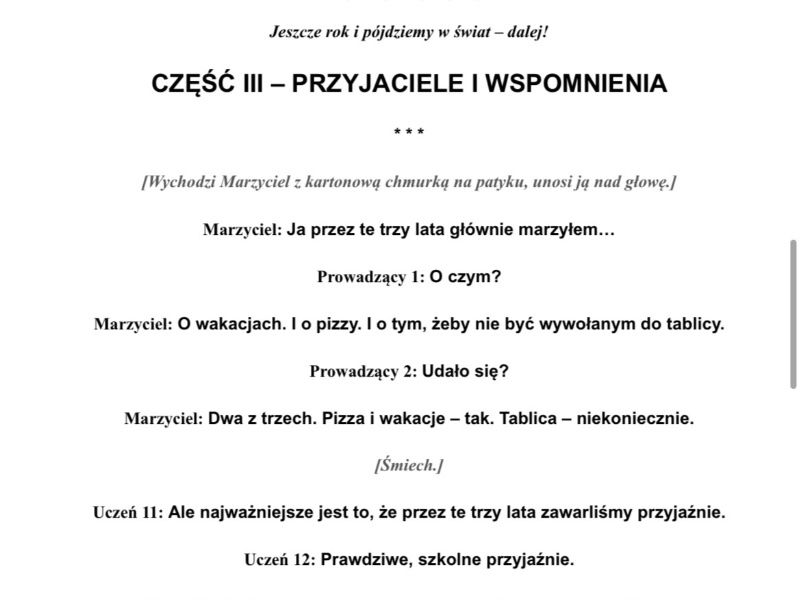 Miniatura 5: PAKIET ZAKOŃCZENIA 3 KLASY