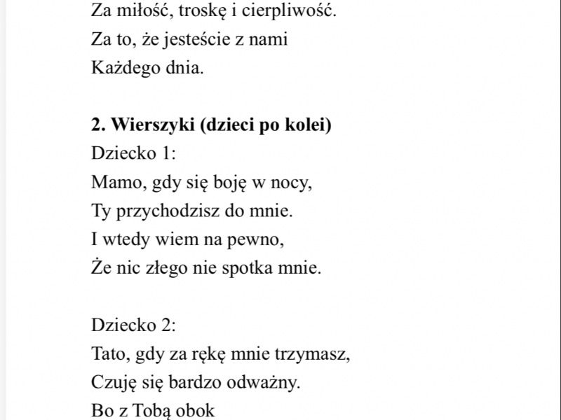 Miniatura 3: Dzień rodziny pakiet średni