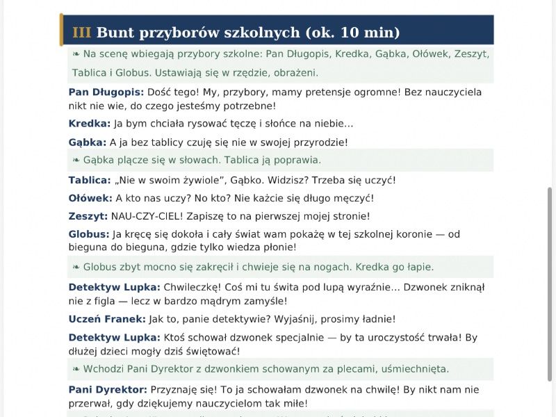 Miniatura 6: Pakiet na Dzień Nauczyciela – klasy 1–3