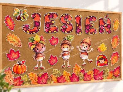 🧡 Jesień – gazetka klasowa