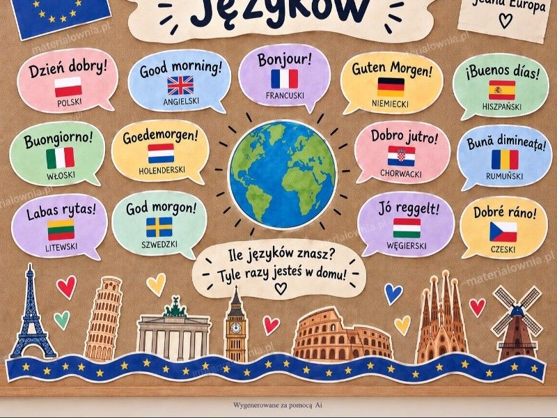 Miniatura 2: 🌍 Europejski Dzień Języków 🇪🇺