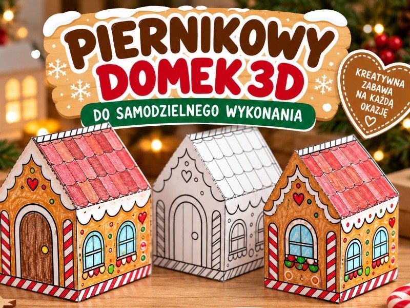 Piernikowy domek 3D