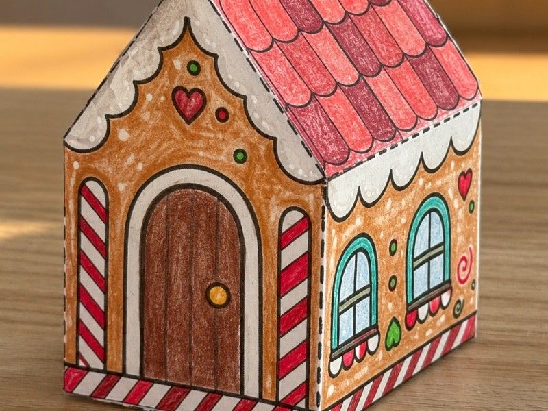 Miniatura 4: Piernikowy domek 3D