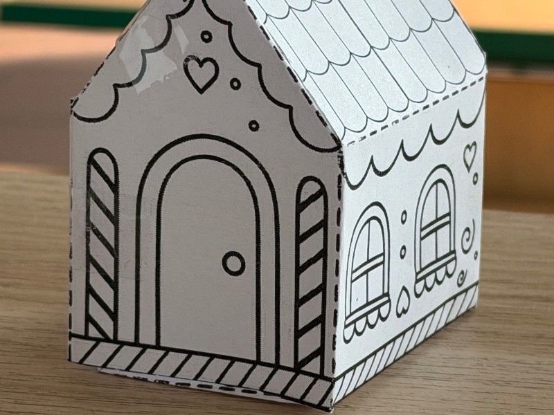 Miniatura 5: Piernikowy domek 3D